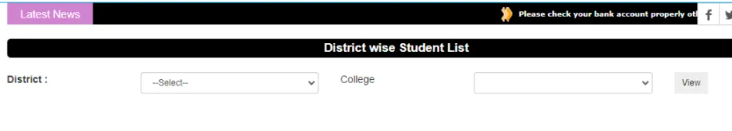 district wise result