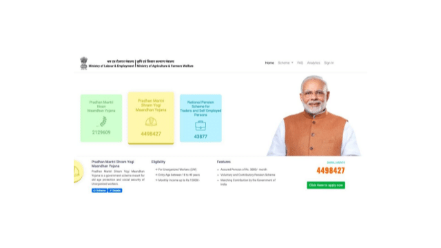 Kisan Mandhan Yojana registration