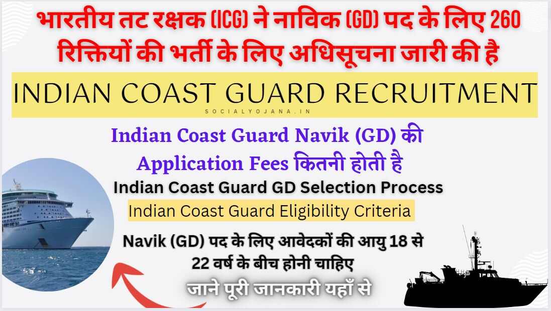 India coast guard recruitment