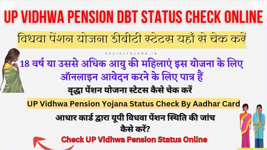 UP Vidhwa Pension DBT Status Check Online